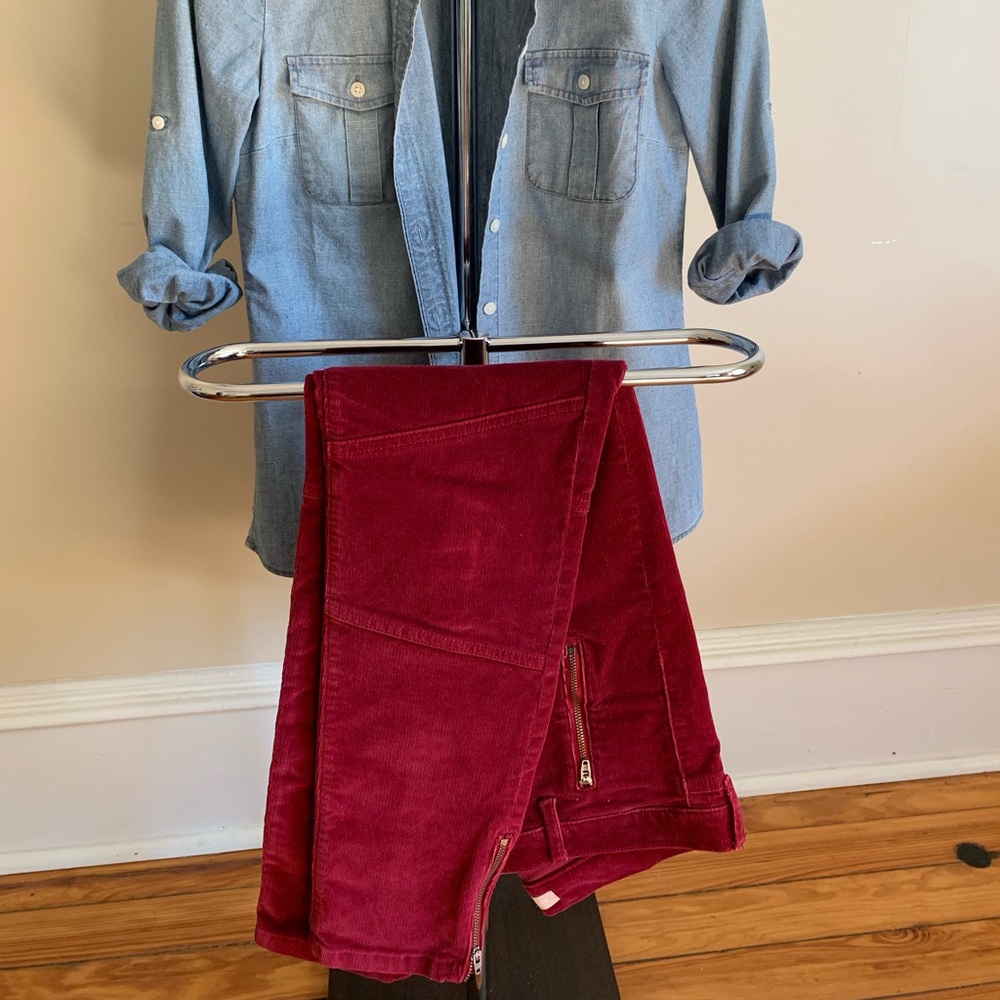 Banana Republic Skinny Ankle Corduroys